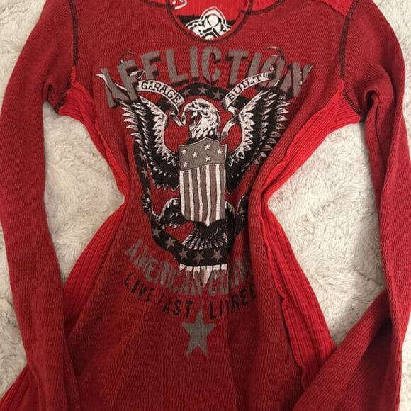 red affliction sweater - Picture 2 of 4